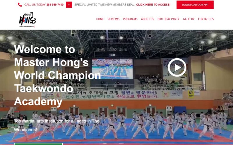 Master Hong's World Champion Taekwondo