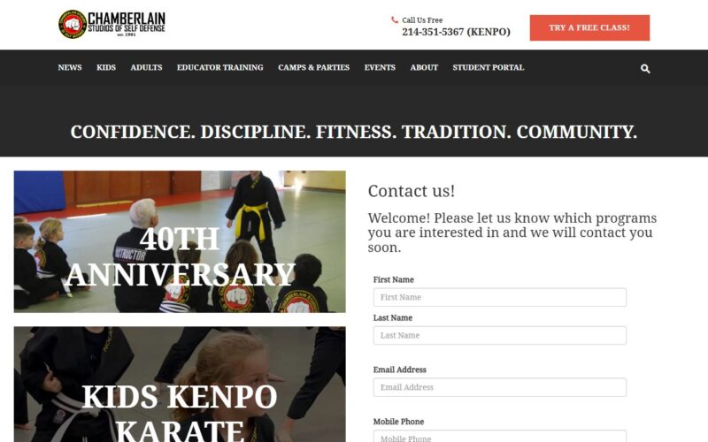 Chamberlain Studios of Self-Defense (Karate, Martial Arts)