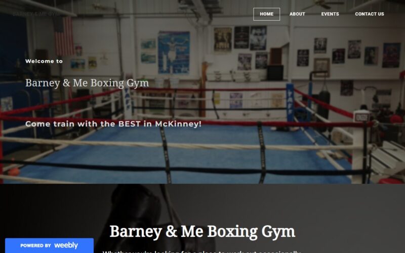 Barney & Me Boxing Gym