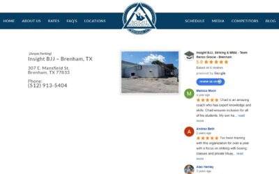Insight BJJ, Striking & MMA - Brenham, TX