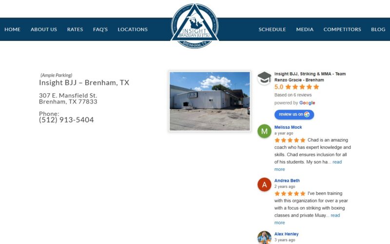 Insight BJJ, Striking & MMA - Brenham, TX
