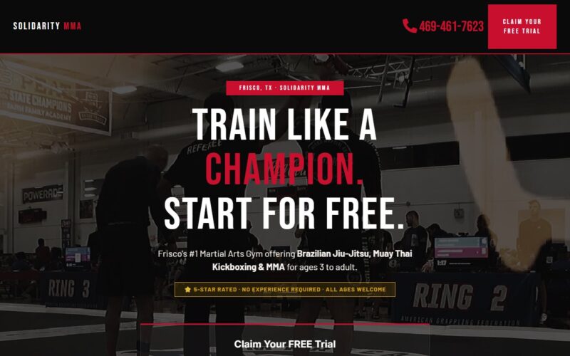 Solidarity MMA • Jiu-Jitsu • Kickboxing Academy