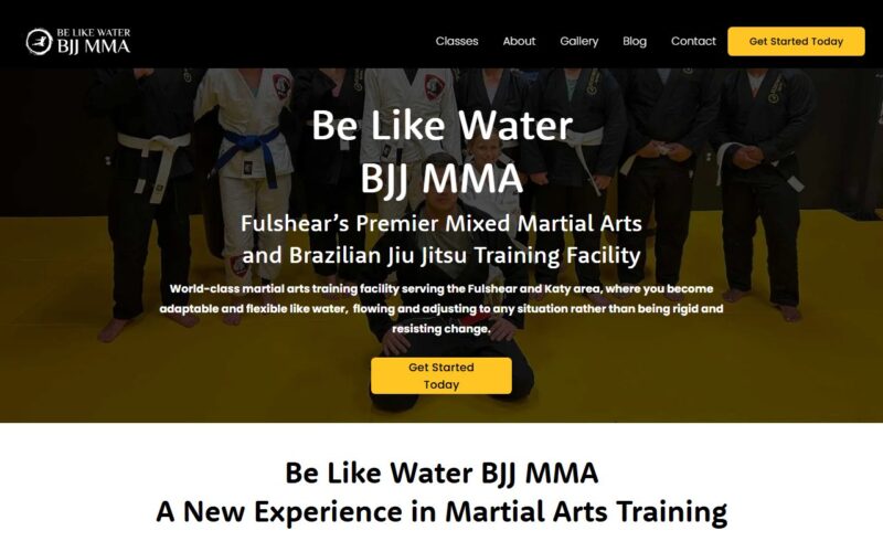 Be Like Water BJJ | MMA
