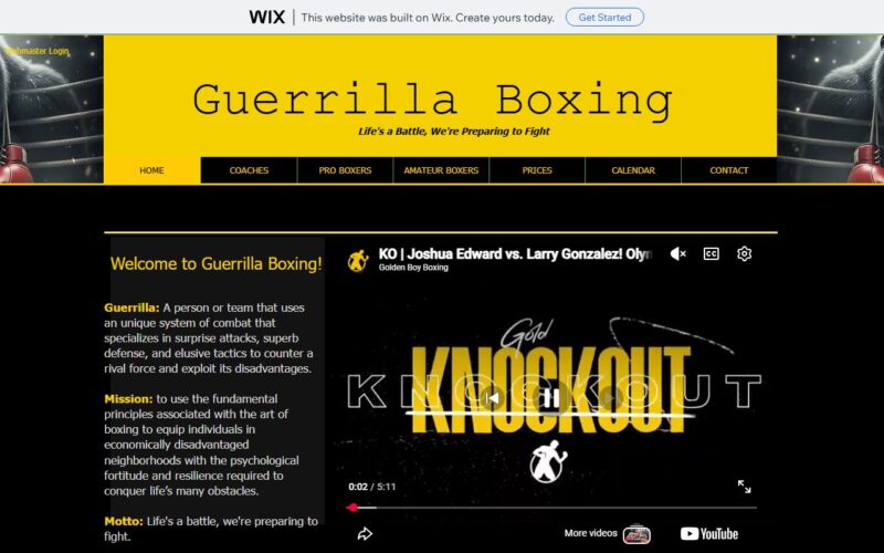 Guerrilla Boxing Academy 🥊