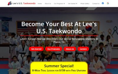 Lee's U.S. Tae Kwon Do - Martial Arts Plano