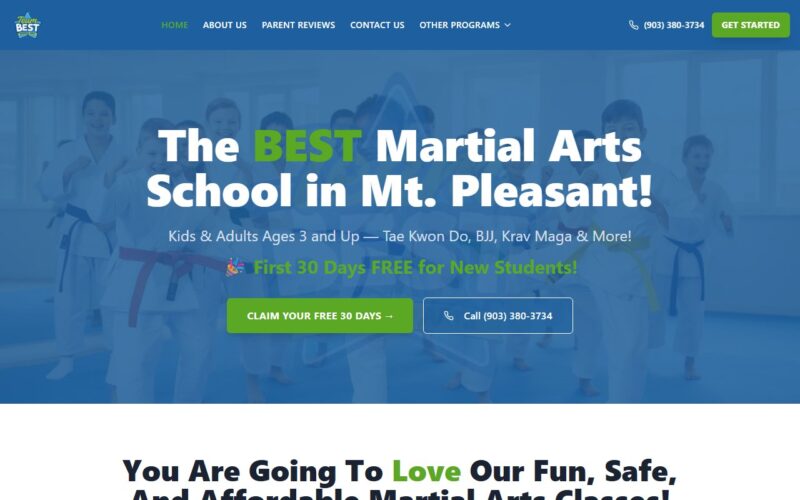 Mt. Pleasant Martial Arts