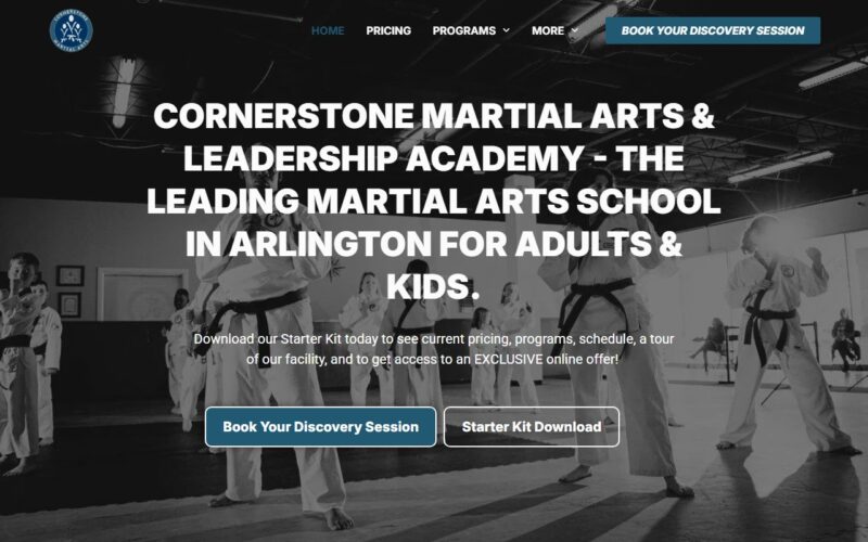 Cornerstone Martial Arts & Leadership Academy