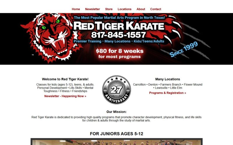 Red Tiger Karate at Farmers Branch REC