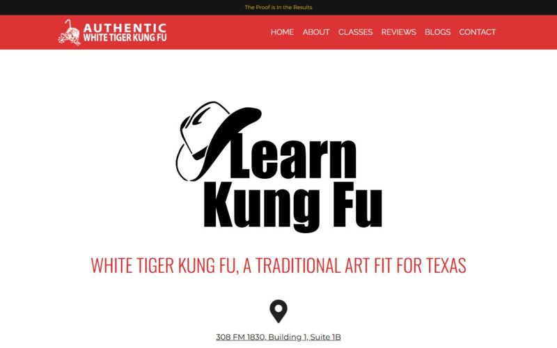 Authentic White Tiger Kung Fu/DFW