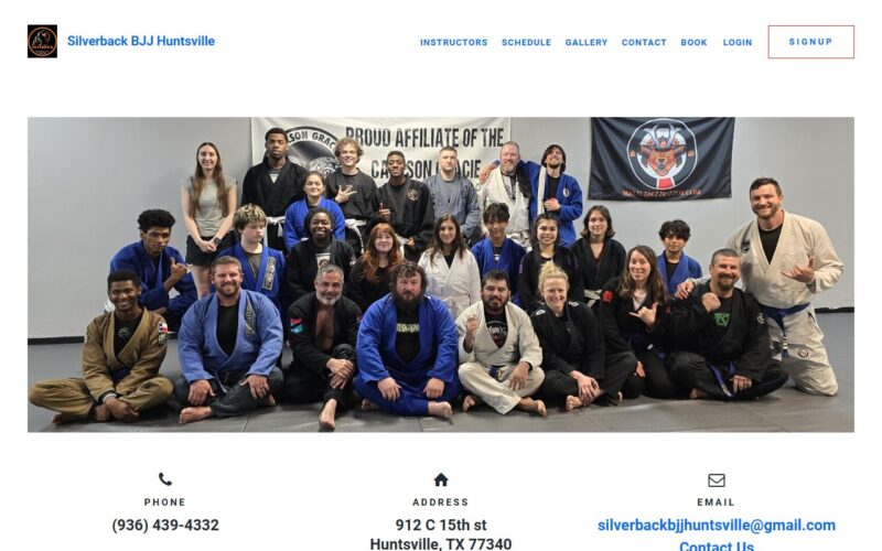 Silverback Brazilian Jiu-jitsu Huntsville Carlson Gracie Jiu-Jitsu Team