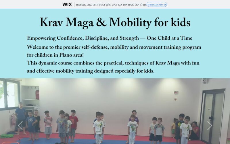 ​Krav Maga & Mobility for kids