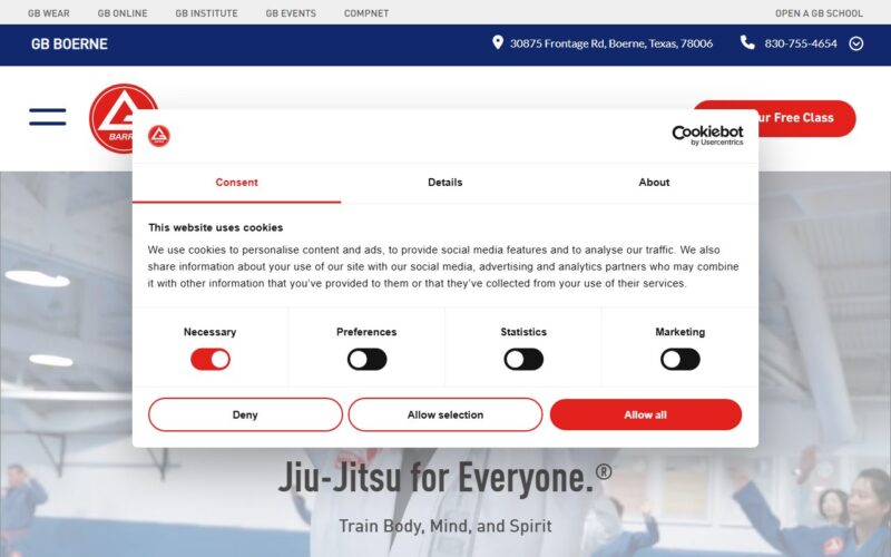 Gracie Barra Boerne Brazilian Jiu-Jitsu & Self-Defense