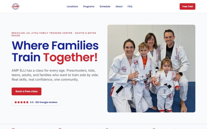 AMP BJJ Cedar Park East: Brazilian Jiu-Jitsu: Family Training Center