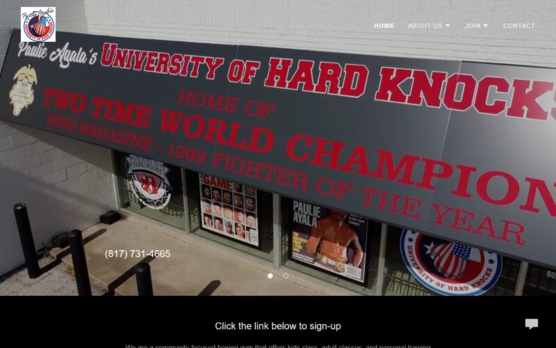 Paulie Ayala's University Of Hard Knocks