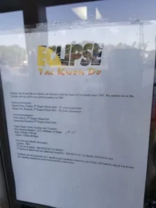 Eclipse Tae Kwon Do