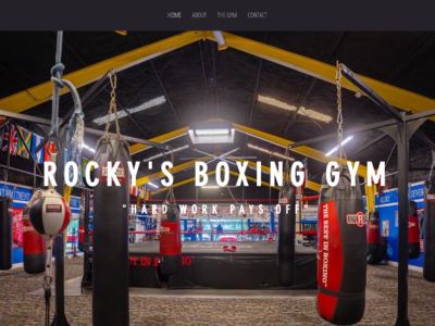 Rocky's Boxing Gym